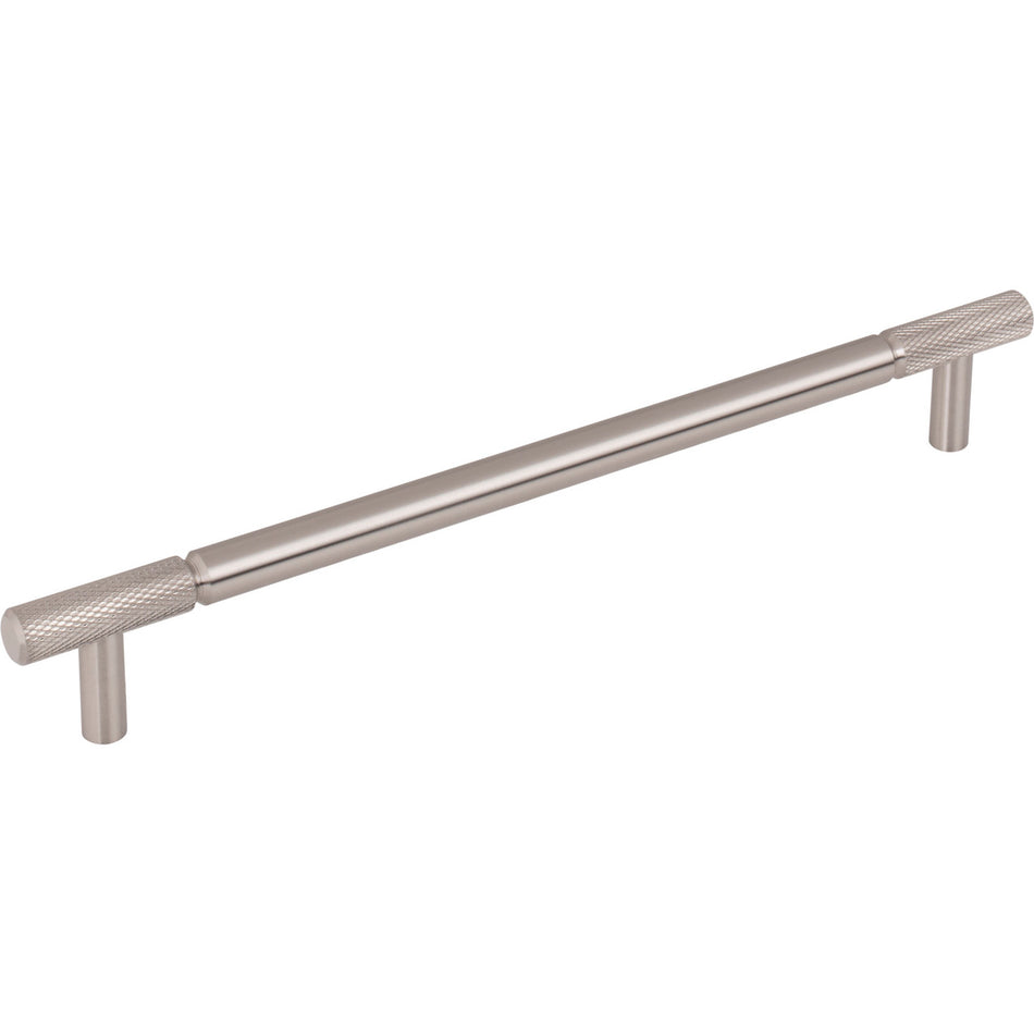 Top Knobs TK3244BSN: 8-13/16" cc Prestwick Bar Cabinet Pull - Brushed Satin Nickel