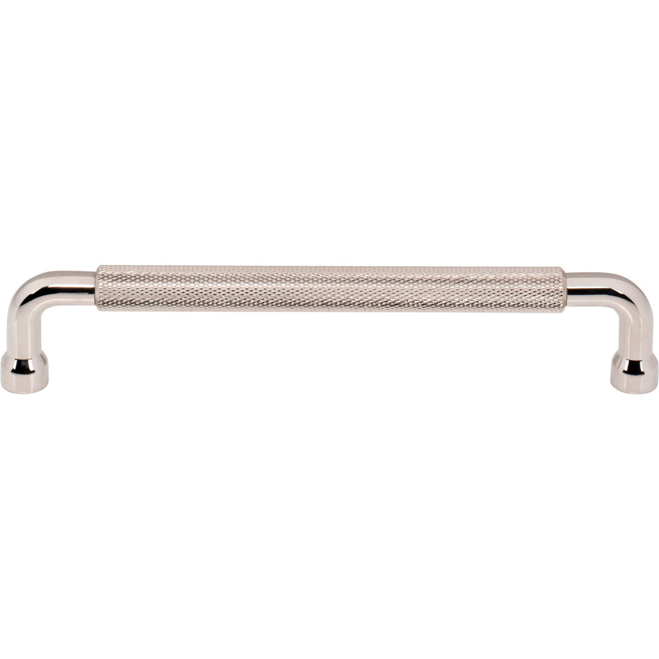 Top Knobs TK3264PN: 6-5/16" cc Garrison Bar Cabinet Pull - Polished Nickel
