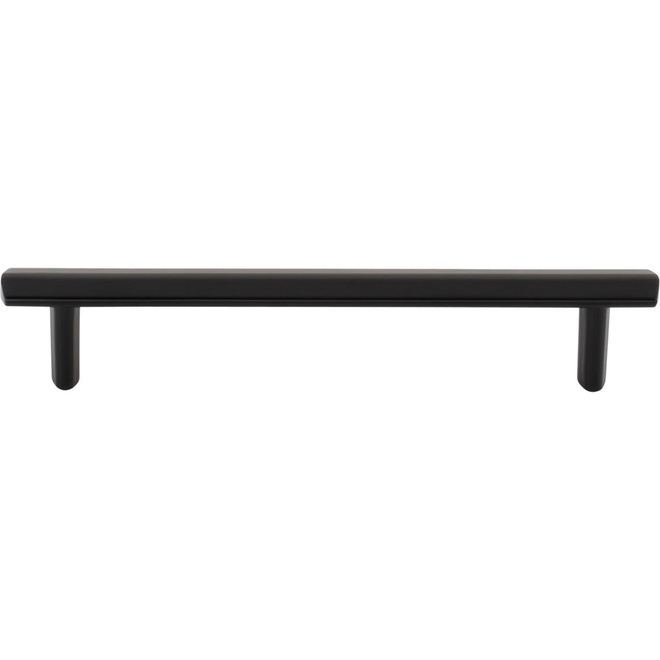 Elements 641-128MB: 128mm cc William Bar Cabinet Pull - Matte Black