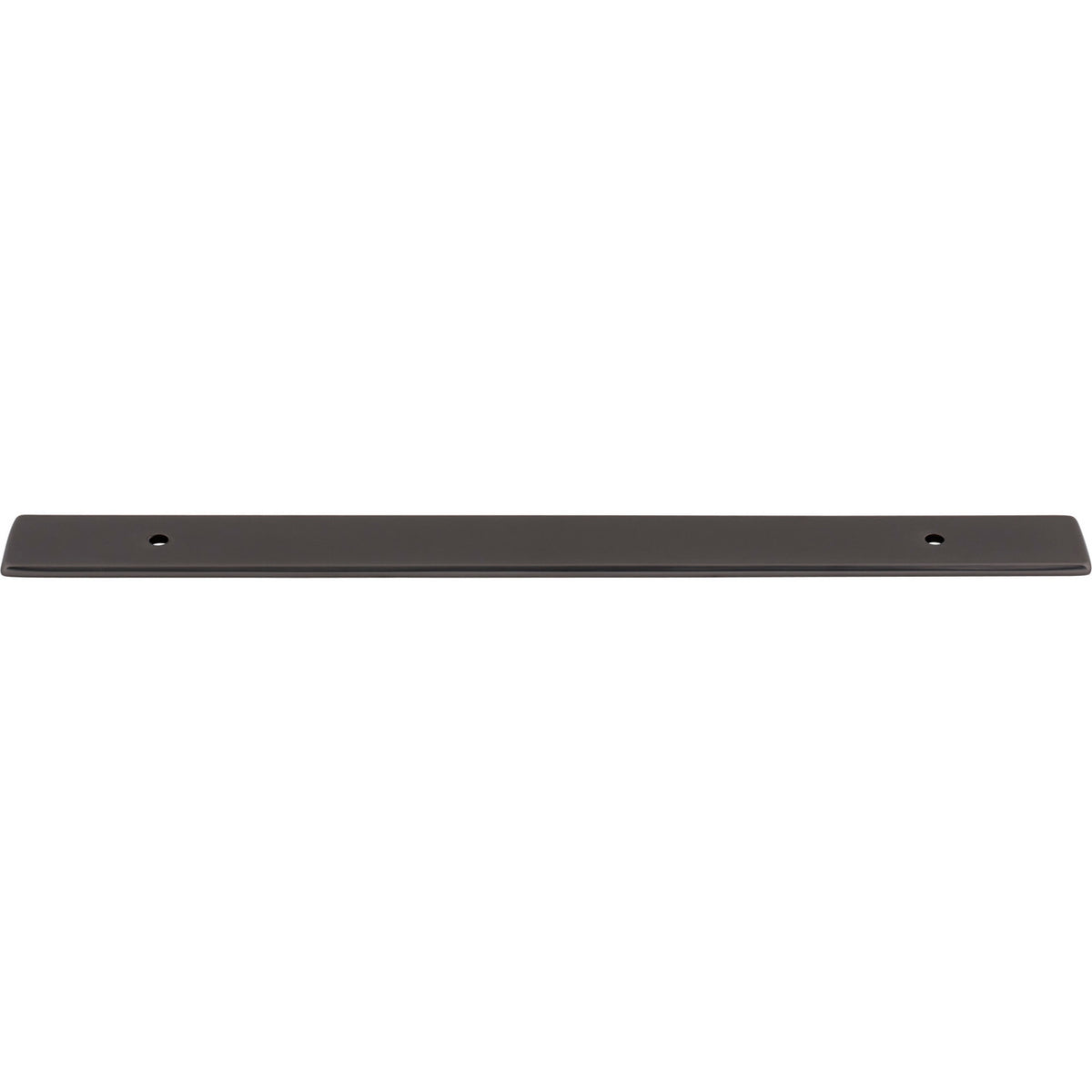 Top Knobs TK3284AG: 1" Radcliffe  Backplate - Ash Grey