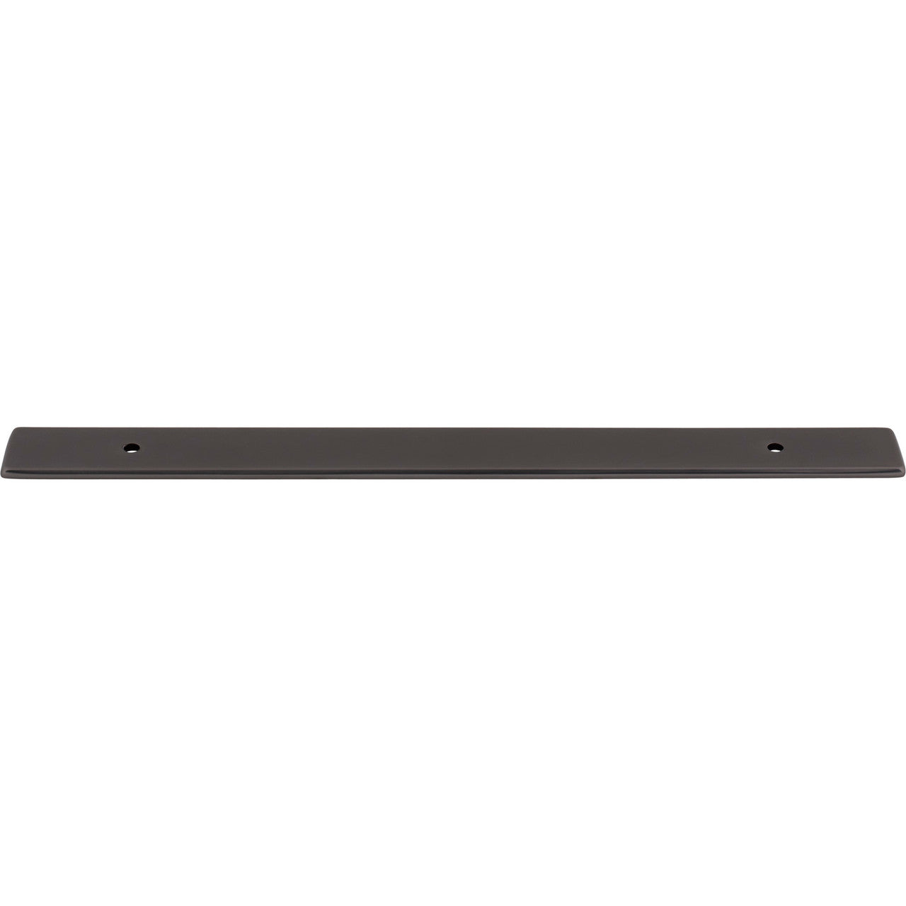 Top Knobs TK3284AG: 1" Radcliffe  Backplate - Ash Grey