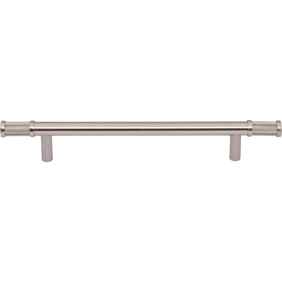 Top Knobs TK3234BSN: 6-5/16" cc Burnham Bar Cabinet Pull - Brushed Satin Nickel