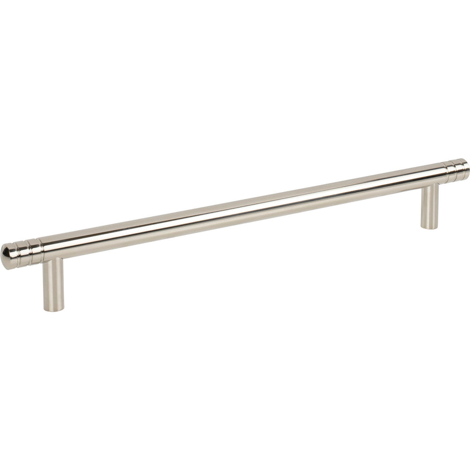 Atlas A956-PN: 8-13/16" cc Griffith Cabinet Pull - Polished Nickel
