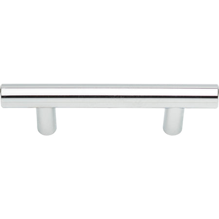 Atlas A822-CH: 3" cc Linea Cabinet Pull - Polished Chrome