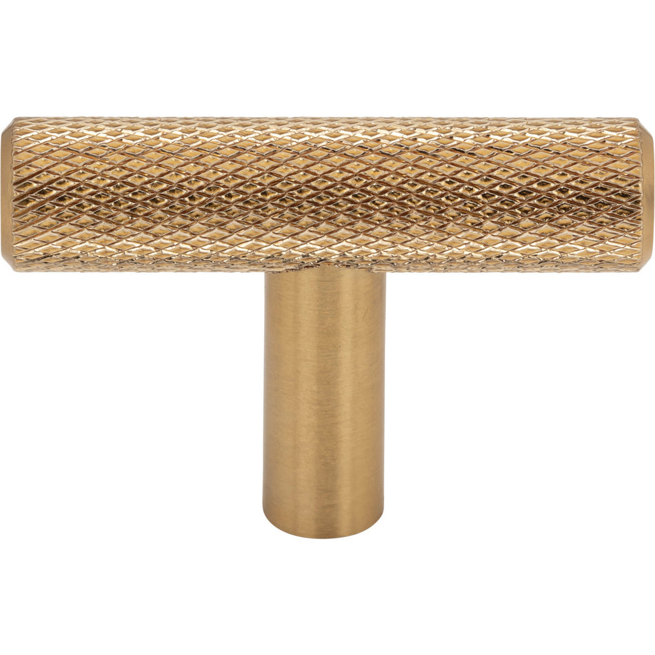 Top Knobs TK3240HB: 2" Prestwick T-Bar Cabinet Knob - Honey Bronze