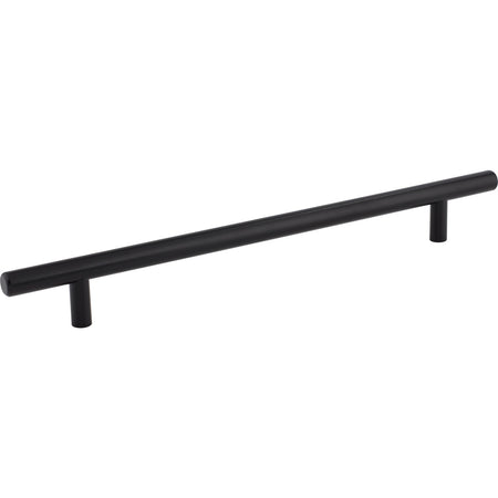 Elements 302SSMB: 224 mm cc Naples Bar Cabinet Pull - Matte Black Stainless Steel
