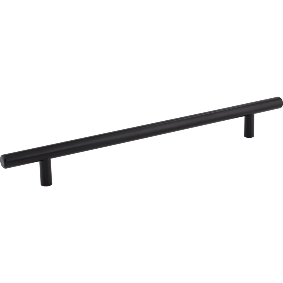 Elements 302SSMB: 224 mm cc Naples Bar Cabinet Pull - Matte Black Stainless Steel