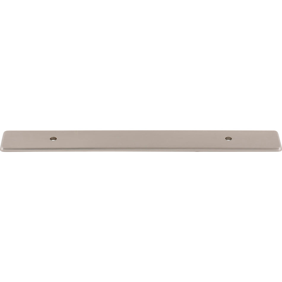 Top Knobs TK3282BSN: 1" Radcliffe  Backplate - Brushed Satin Nickel