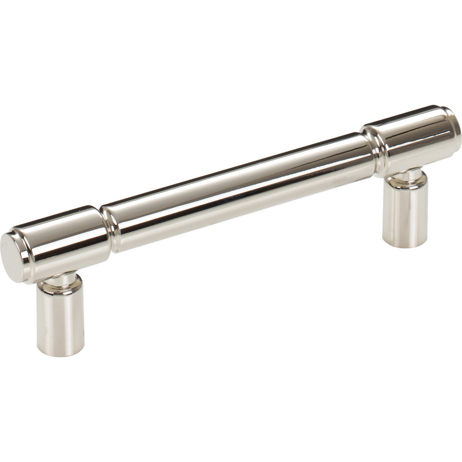 Top Knobs TK3112PN: 3-3/4" cc Regent's Park Clarence Cabinet Pull - Polished Nickel