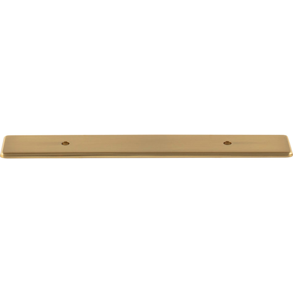Top Knobs TK3281HB: 1" Radcliffe  Backplate - Honey Bronze