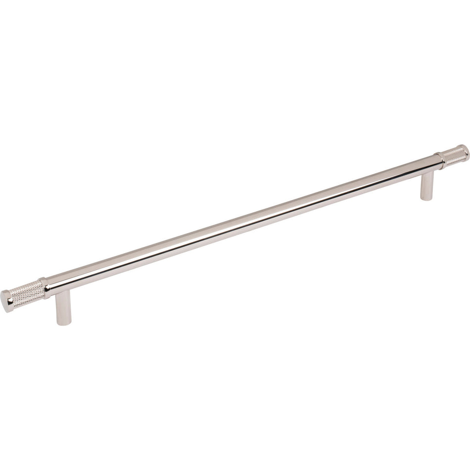 Top Knobs TK3237PN: 12" cc Burnham Bar Cabinet Pull - Polished Nickel