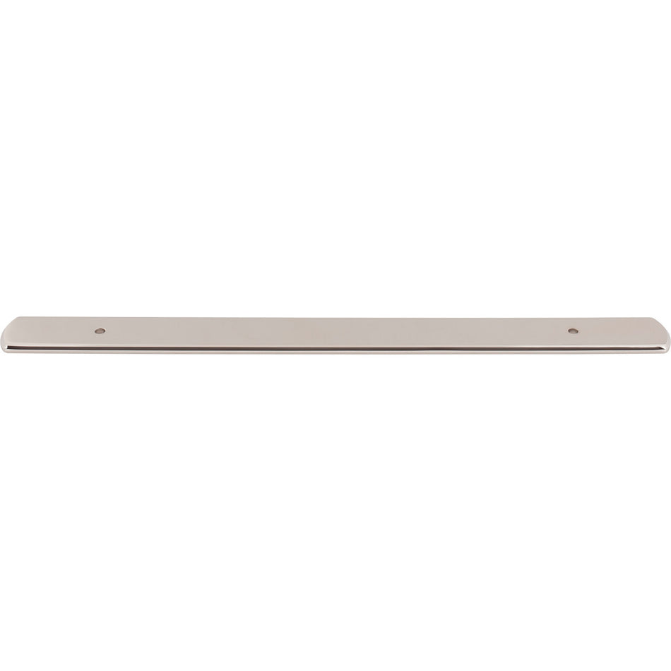 Top Knobs TK3277PN: 17" Wescott  Backplate - Polished Nickel