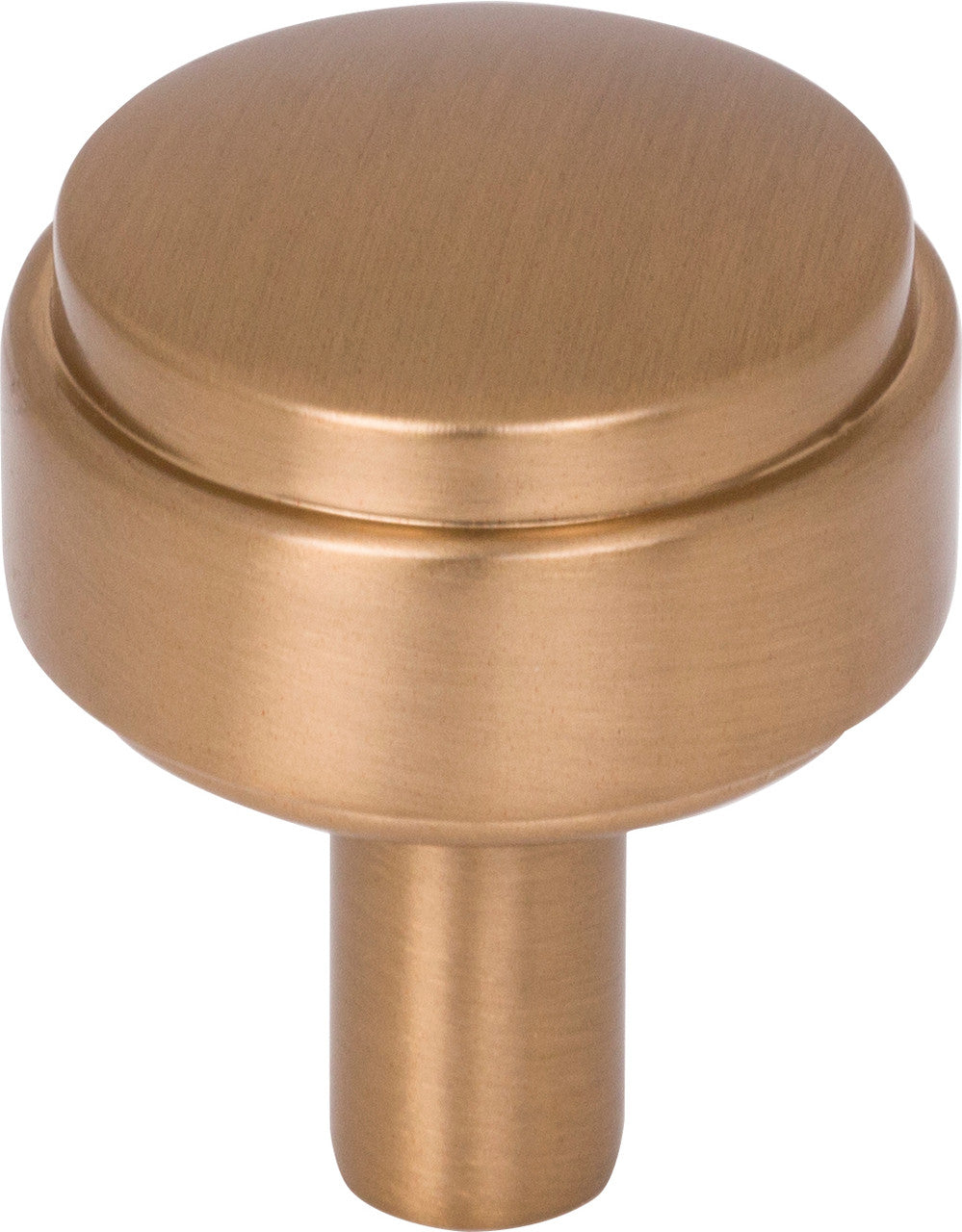 Jeffrey Alexander 885SBZ: 1-1/8" Hayworth Cabinet Knob - Satin Bronze