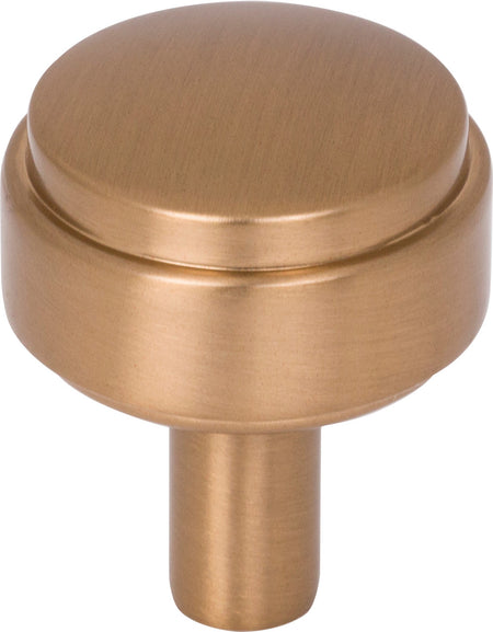 Jeffrey Alexander 885SBZ: 1-1/8" Hayworth Cabinet Knob - Satin Bronze