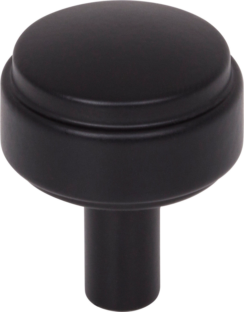 Jeffrey Alexander 885MB: 1-1/8" Hayworth Cabinet Knob - Matte Black