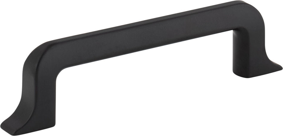 Jeffrey Alexander 839-96MB: 96mm cc Callie Cabinet Pull - Matte Black