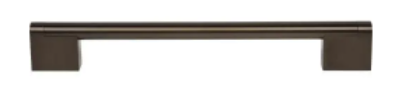 Top Knobs M2517: 30" cc Princetonian Round Bar Appliance Pull - Oil Rubbed Bronze