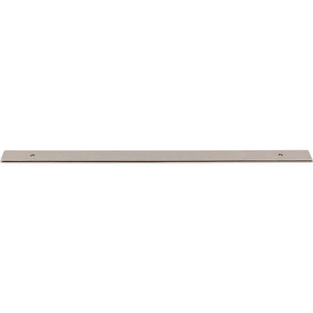 Top Knobs TK3286PN: 1" Radcliffe  Backplate - Polished Nickel