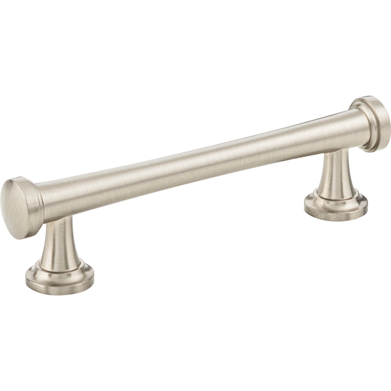 Atlas 436-BRN: 3-3/4" cc Browning Cabinet Pull - Brushed Nickel