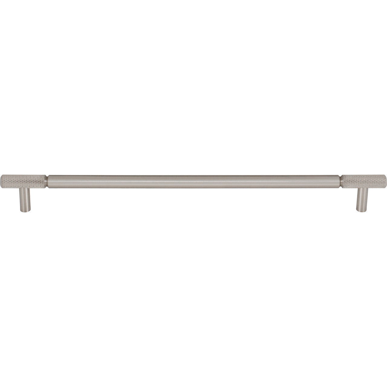 Top Knobs TK3245BSN: 12" cc Prestwick Bar Cabinet Pull - Brushed Satin Nickel