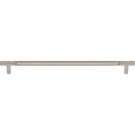 Top Knobs TK3245BSN: 12" cc Prestwick Bar Cabinet Pull - Brushed Satin Nickel