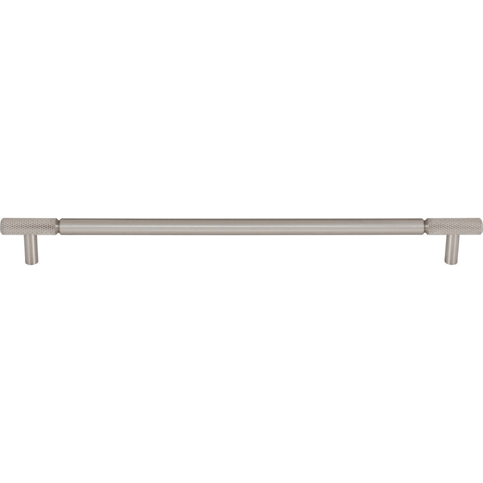Top Knobs TK3245BSN: 12" cc Prestwick Bar Cabinet Pull - Brushed Satin Nickel