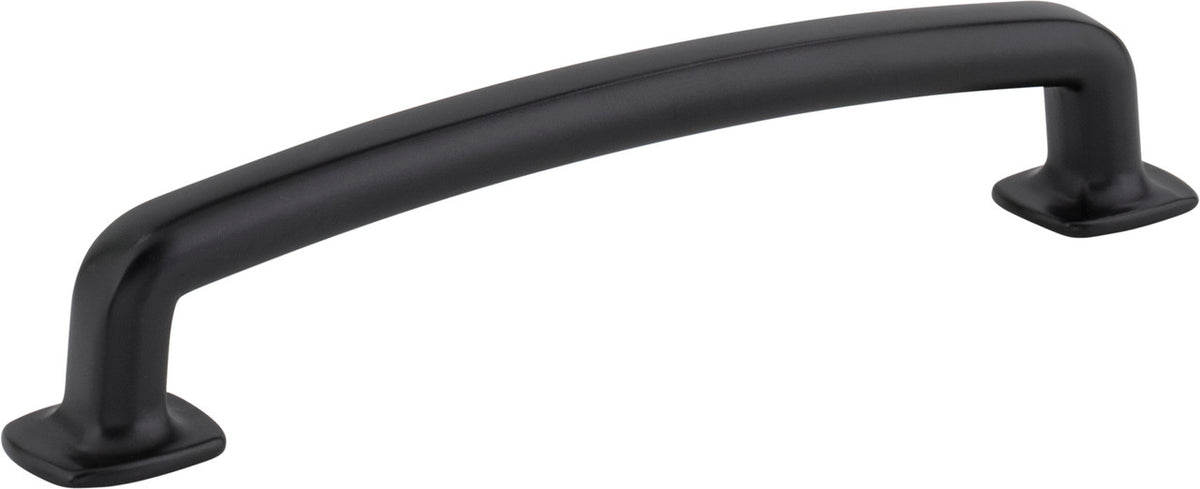 Jeffrey Alexander MO6373-128MB: 128mm cc Belcastel 1 Cabinet Pull - Matte Black