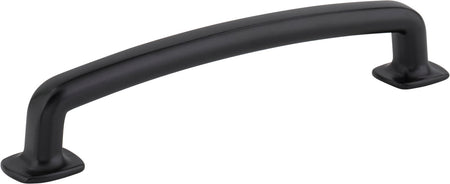 Jeffrey Alexander MO6373-128MB: 128mm cc Belcastel 1 Cabinet Pull - Matte Black