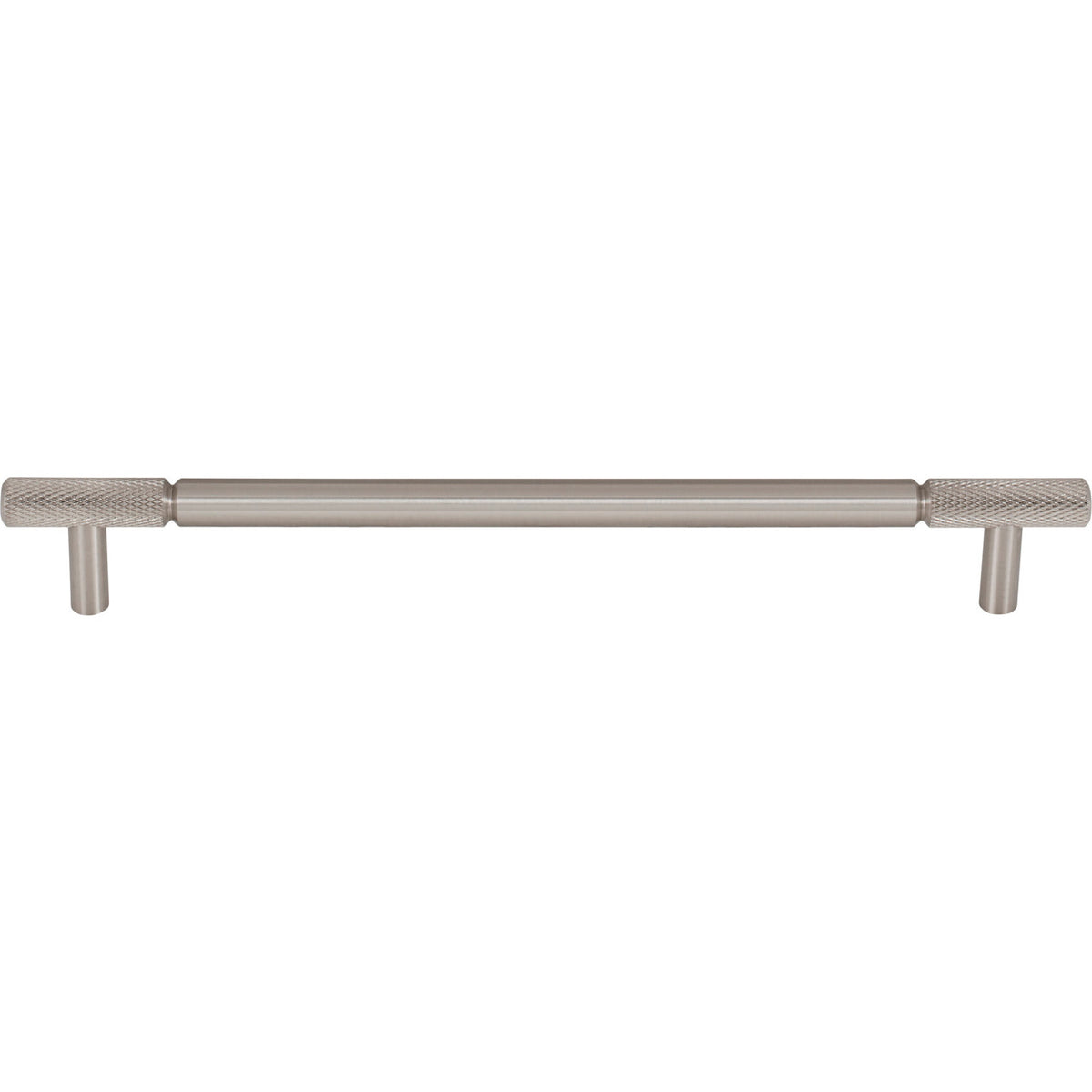 Top Knobs TK3244BSN: 8-13/16" cc Prestwick Bar Cabinet Pull - Brushed Satin Nickel
