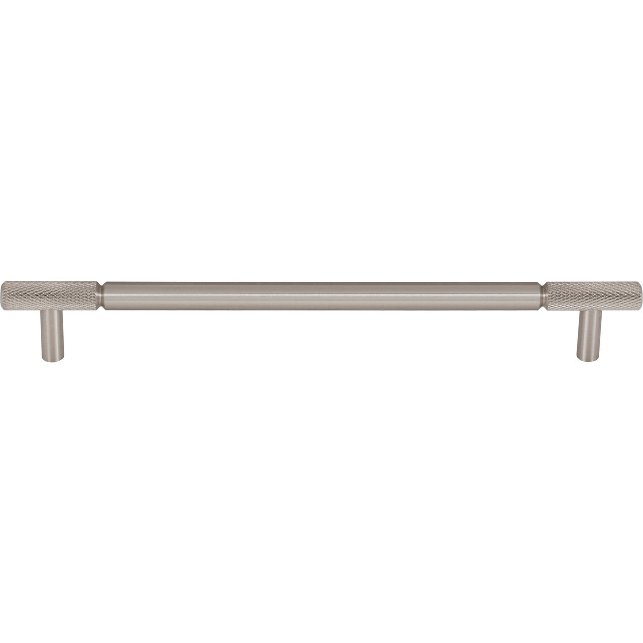 Top Knobs TK3244BSN: 8-13/16" cc Prestwick Bar Cabinet Pull - Brushed Satin Nickel
