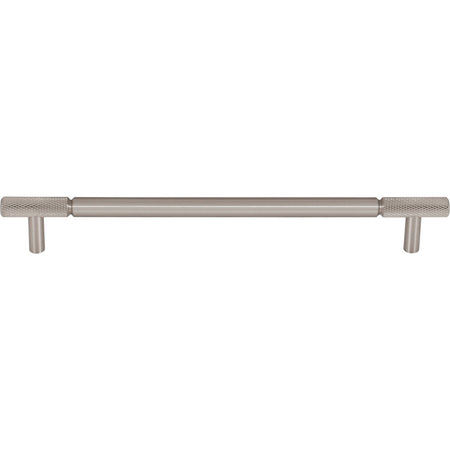 Top Knobs TK3244BSN: 8-13/16" cc Prestwick Bar Cabinet Pull - Brushed Satin Nickel
