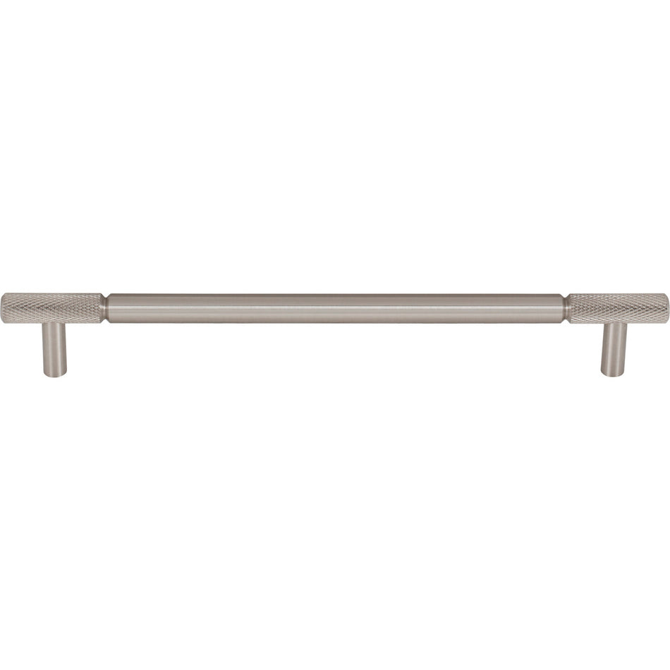 Top Knobs TK3244BSN: 8-13/16" cc Prestwick Bar Cabinet Pull - Brushed Satin Nickel