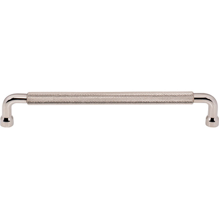 Top Knobs TK3265PN: 7-9/16" cc Garrison Bar Cabinet Pull - Polished Nickel