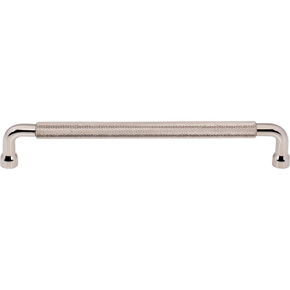 Top Knobs TK3265PN: 7-9/16" cc Garrison Bar Cabinet Pull - Polished Nickel