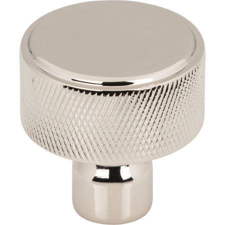 Top Knobs TK3261PN: 1-1/4" Garrison Cabinet Knob - Polished Nickel