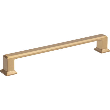 Atlas A665-WB: 6-5/16" cc Sweetbriar Lane Cabinet Pull - Warm Brass
