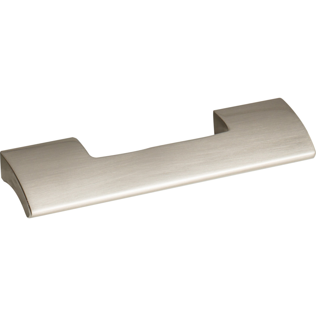 Atlas A630-BRN: 3-3/4" cc Atwood Cabinet Pull - Brushed Nickel