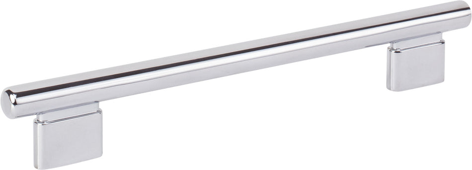 Atlas A514-CH: 160mm cc Holloway Round Bar  Cabinet Pull - Polished Chrome