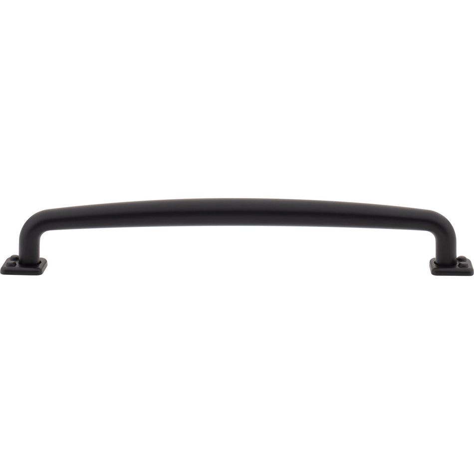 Atlas A544-BL: 7-9/16" cc Benning D-Handle Cabinet Pull - Matte Black