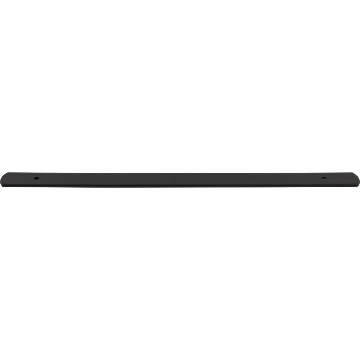 Top Knobs TK3276BLK: 15" Wescott  Backplate - Flat Black