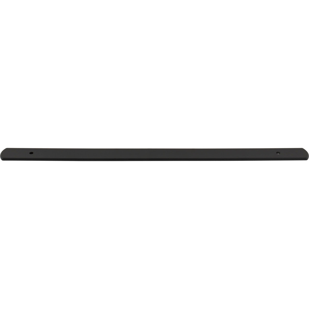 Top Knobs TK3276BLK: 15" Wescott  Backplate - Flat Black