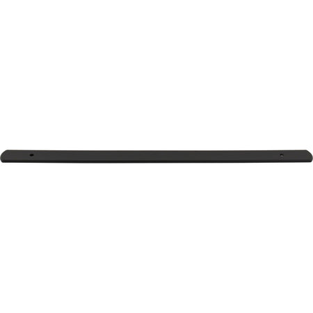 Top Knobs TK3276BLK: 15" Wescott  Backplate - Flat Black