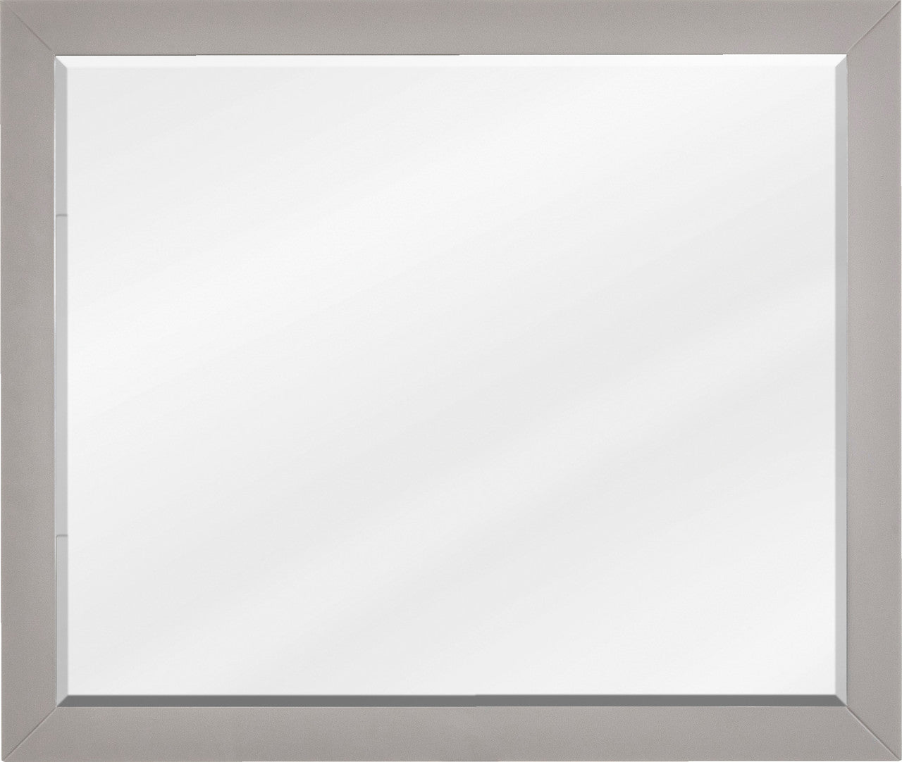 Jeffrey Alexander 33" Cade Mirror - Grey Frame