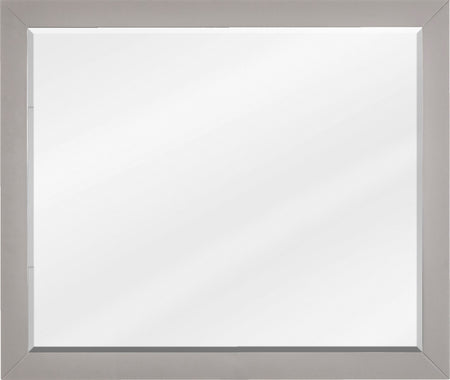 Jeffrey Alexander 33" Cade Mirror - Grey Frame