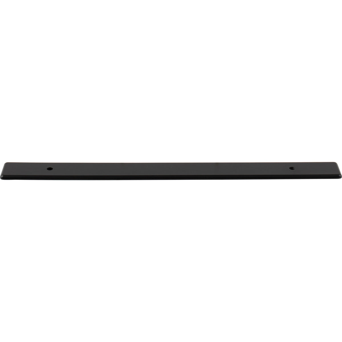 Top Knobs TK3284BLK: 1" Radcliffe  Backplate - Flat Black
