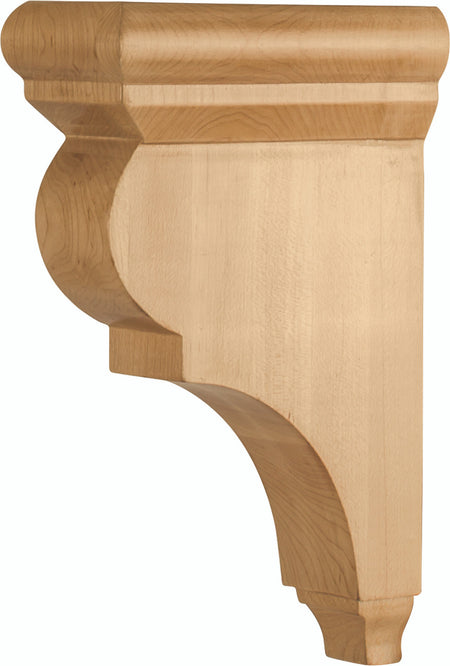 Hardware Resources CORG-3-RW: Smooth Corbel - Rubberwood