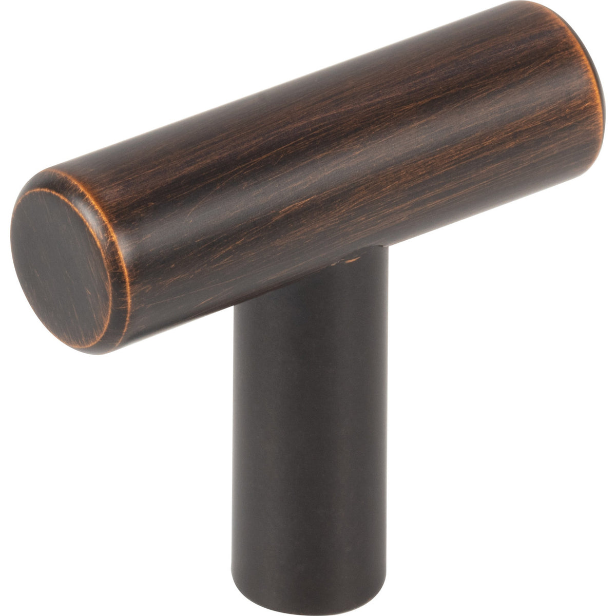 Elements 40DBB: 1-9/16" Naples T-Bar Cabinet Knob - Dark Brushed Bronze