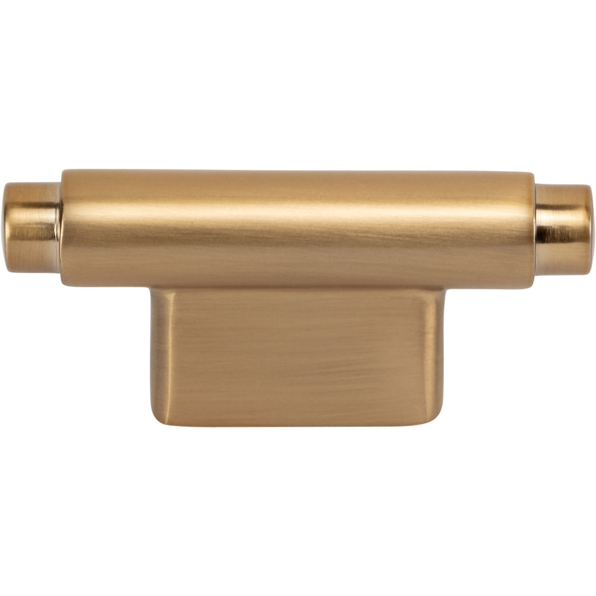 Atlas A531-WB: 3" Kayden T- Bar Cabinet Knob - Warm Brass