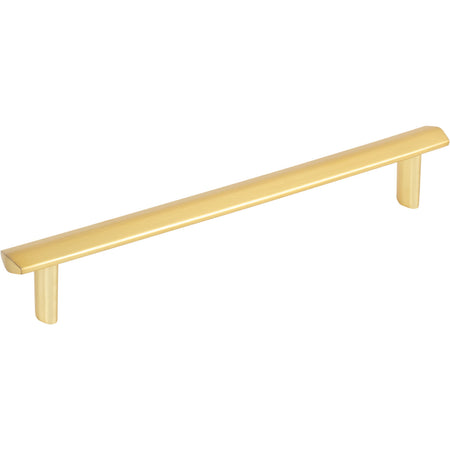 Elements 641-160BG: 160mm cc William Bar Cabinet Pull - Brushed Gold