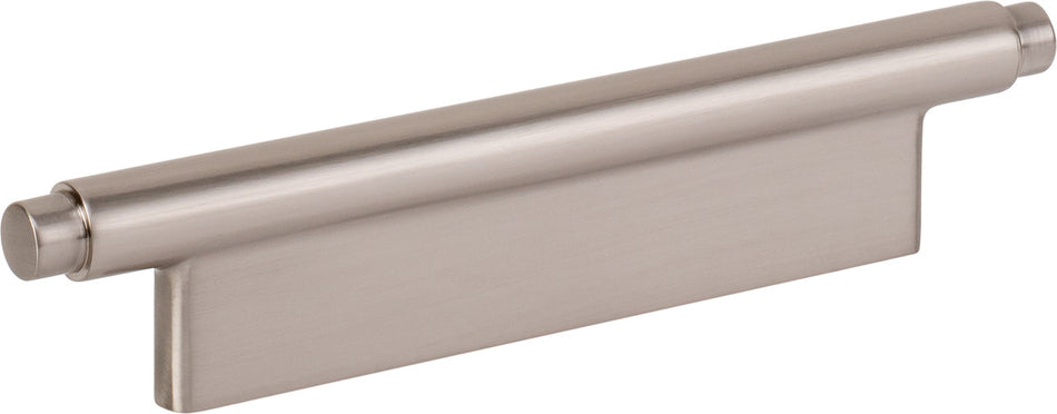 Atlas A532-BRN: 96mm cc Kayden Round Bar Cabinet Pull - Brushed Nickel
